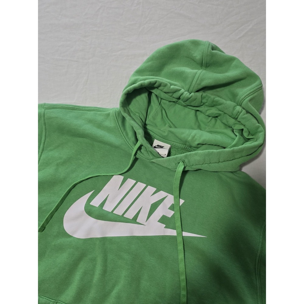 Nike Hoodie Pullover Long Sleeve Sweatshirt Mens Cotton Blend Size Medium EUC